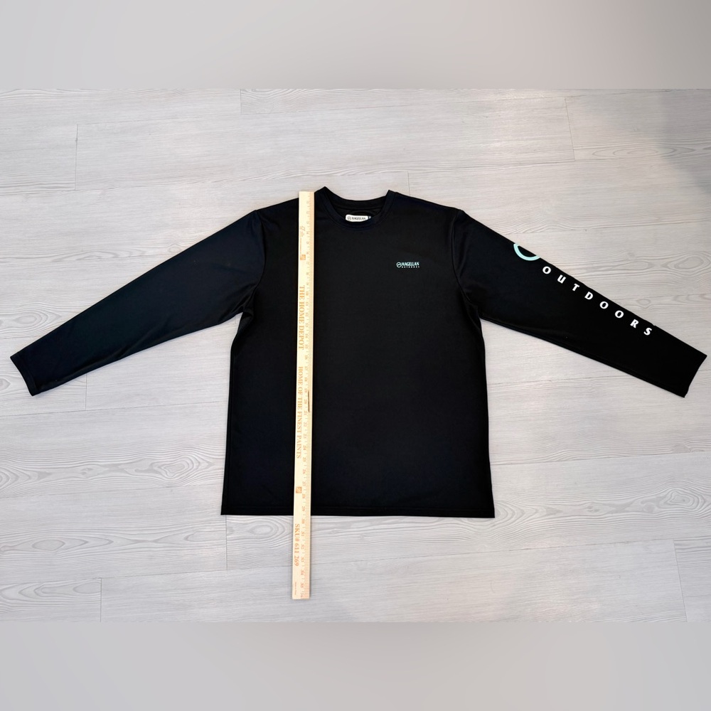 Magellan Outdoors Black Long Sleeve Tee